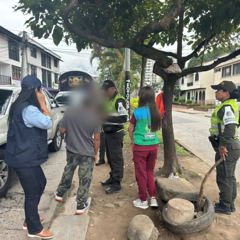 Policía Metropolitana rescató en Ibagué cuatro menores en riesgo de explotación infantil