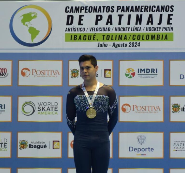 Colombia suma dos nuevas medallas de oro en los Panamericanos de Patinaje