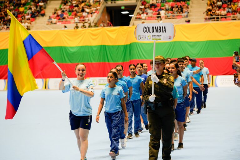 Con Ministra del Deporte a bordo Ibagué inauguró Campeonatos Panamericanos de Patinaje