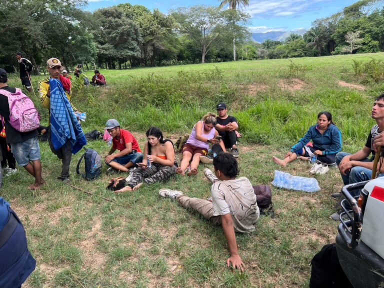 En total fueron 76 las personas rescatadas en la peregrinación en Carmen de Apicalá