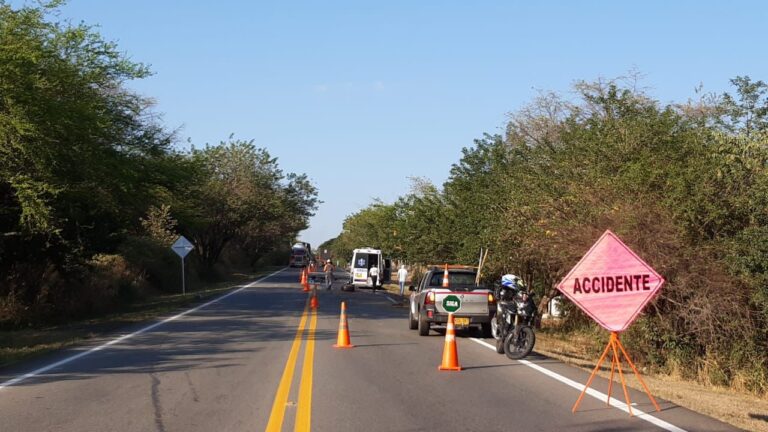 Una persona fallecida en accidente vial en la vía Ibagué Alvarado