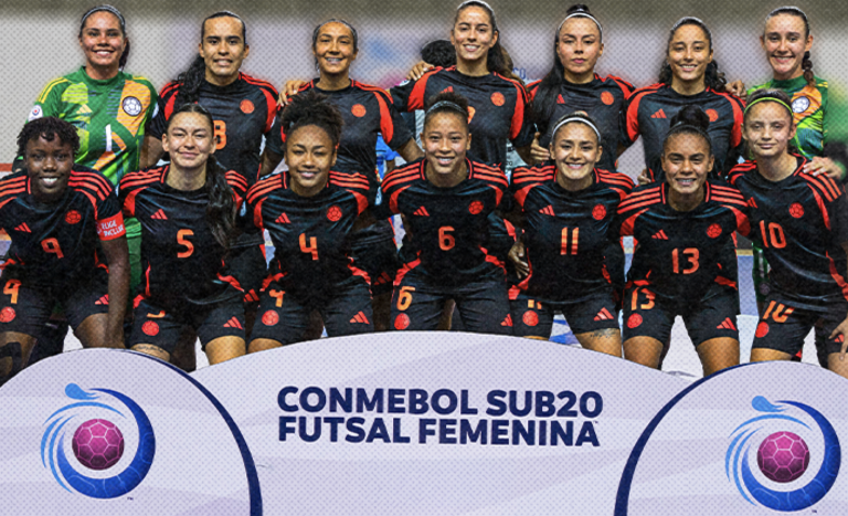 Colombia jugará la Final del CONMEBOL Sudamericano Femenino Sub-20 de Futsal