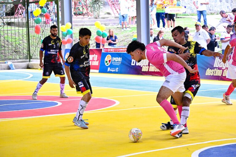 VillaRestrepo en el Cañón del Combeima de Ibagué ya tiene nuevo Polideportivo