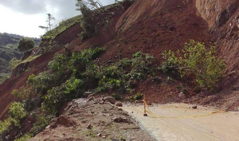 Declaran alerta roja en 7 municipios del Tolima por amenaza de deslizamientos