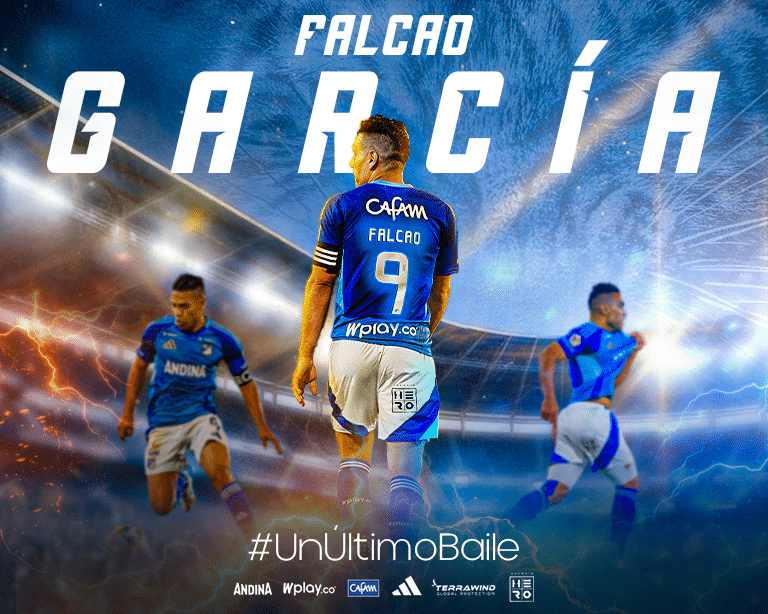 Con este video Millonarios le da una nueva bienvenida a Falcao García