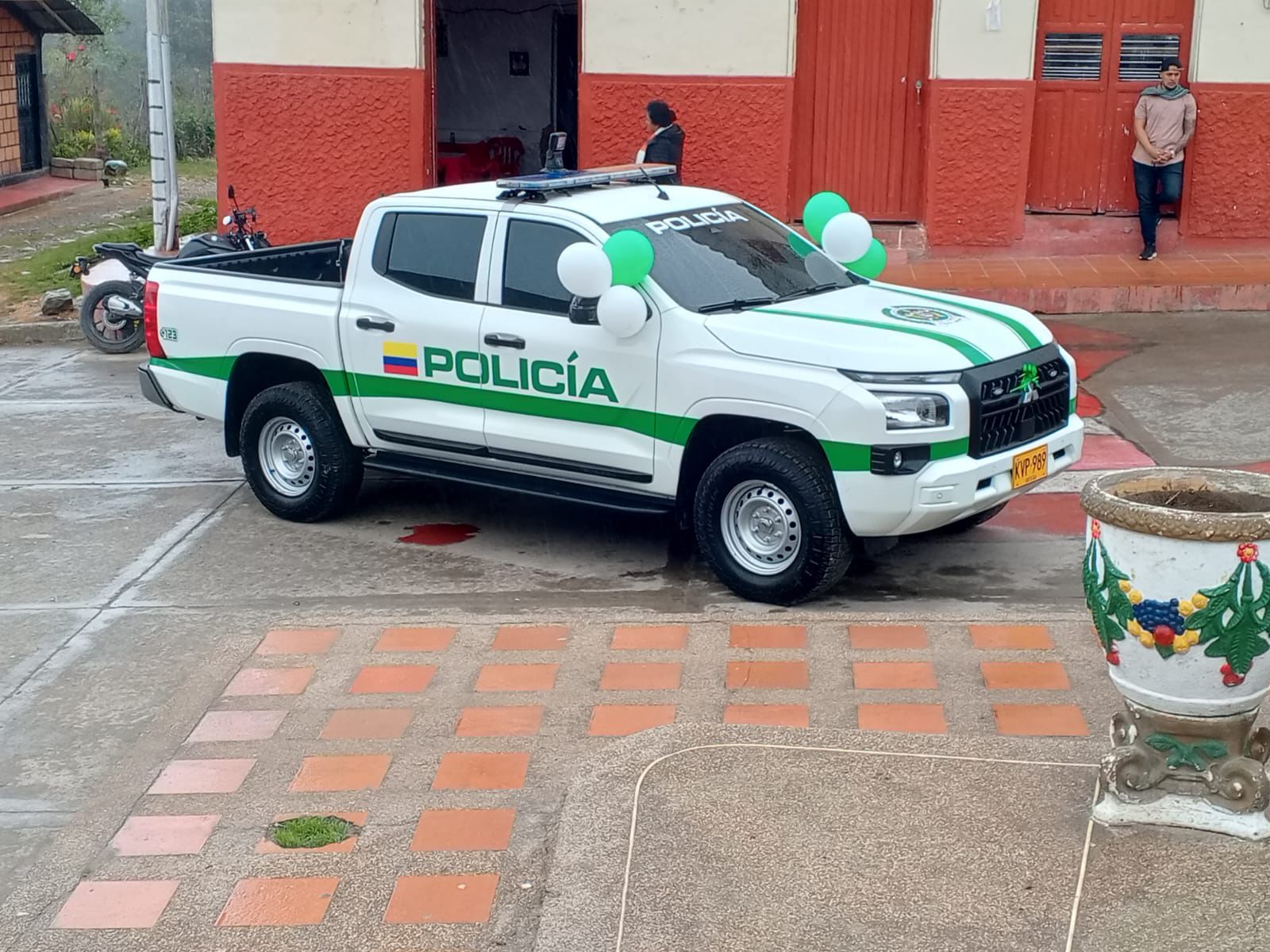 Estación de Policía de Roncesvalles recibió una nueva patrulla para fortalecer la seguridad