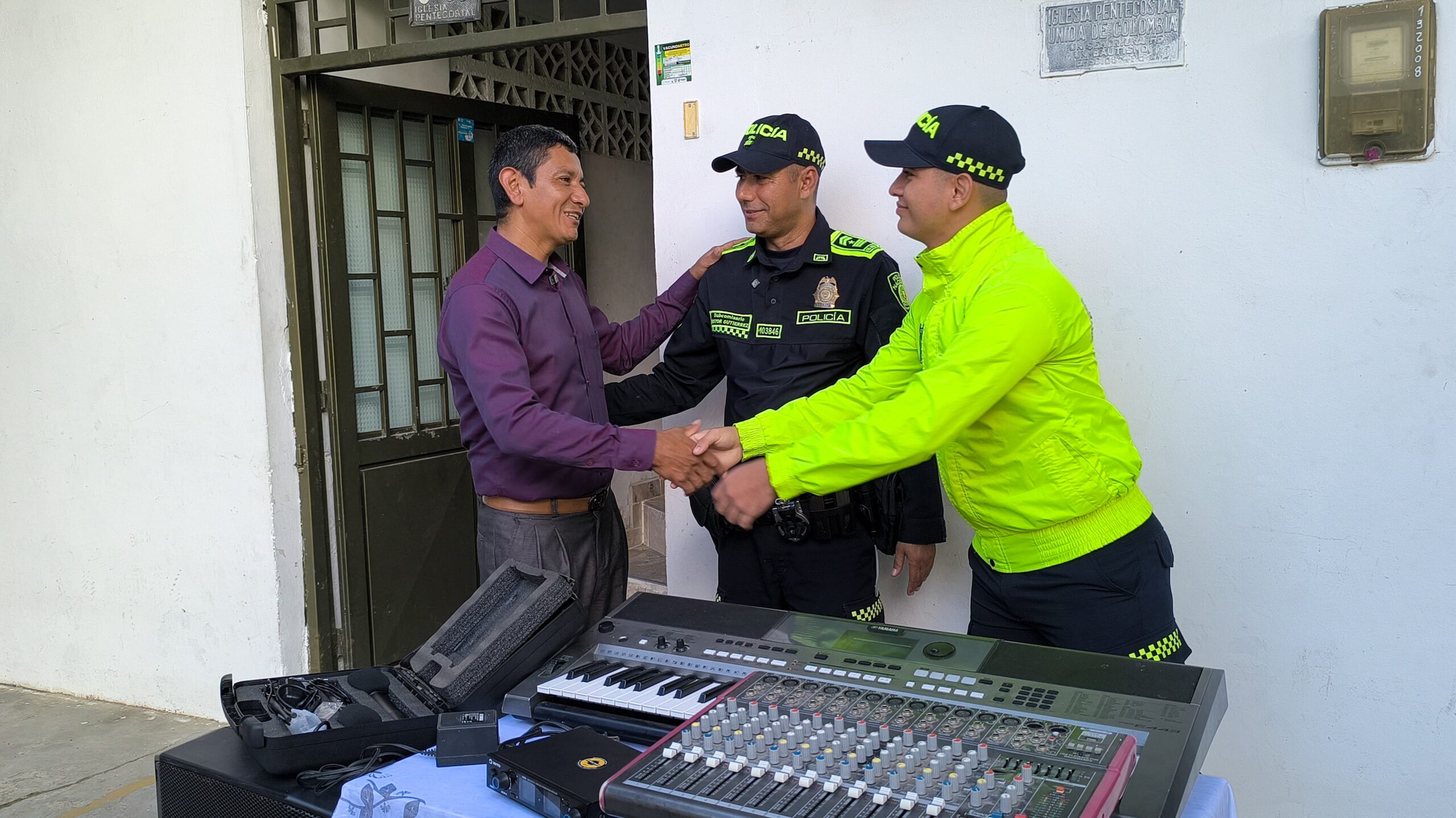 Equipos tecnológicos robados a una iglesia en Alvarado fueron recuperados por la Policía