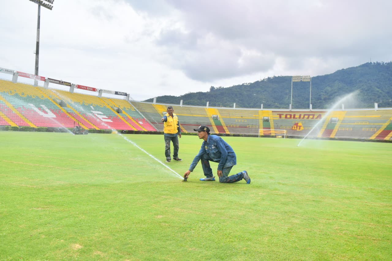 El Estadio Murillo Toro quedó listo para los partidos del Deportes Tolima en Liga y Copa Libertadores