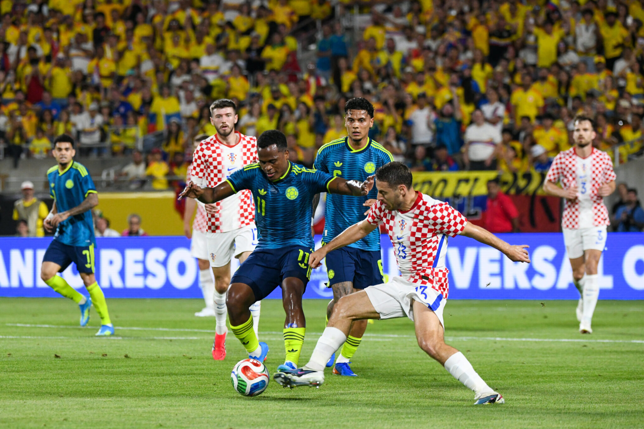 Colombia cayó 1 – 2 ante Croacia en su primer amistoso internacional de marzo