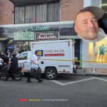 Suave y Gris Página de Artículo Wireframe Tableta Prototipo de UI