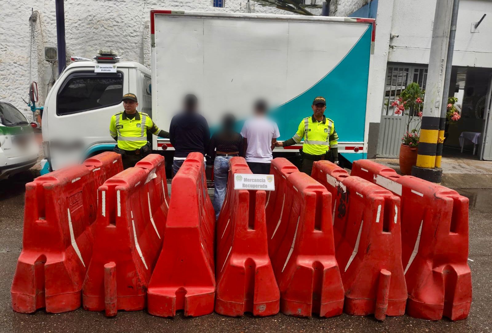 Cerca de Melgar recuperan elementos que habían hurtado al Consorcio Vial Sumapaz