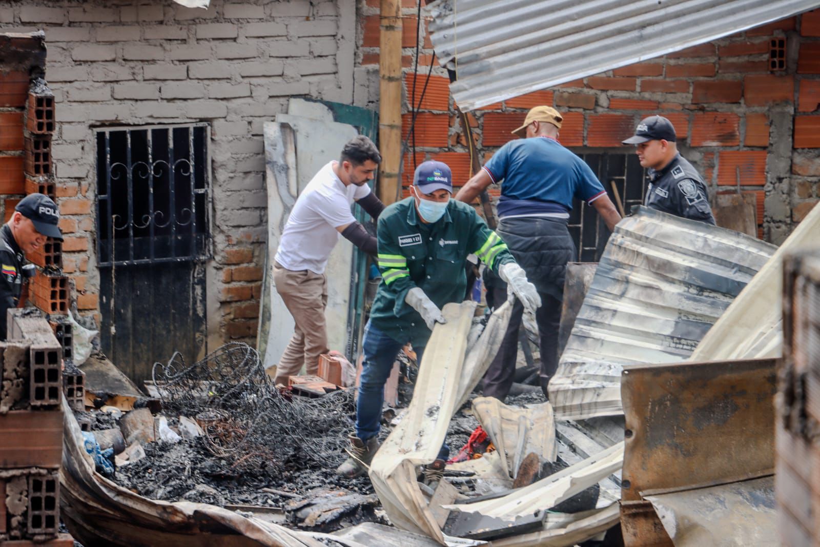 IMDRI activa puntos de recolección de ayudas para familias afectadas del barrio  Los Álamos de Ibagué