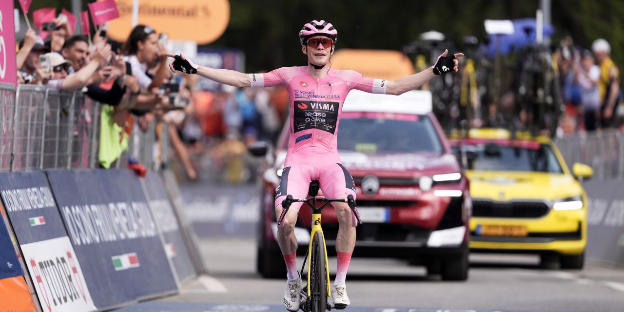 Jonas Vingegaard gana su cuarta etapa en el Giro y Egan Bernal vuelve al Top 10 de la general