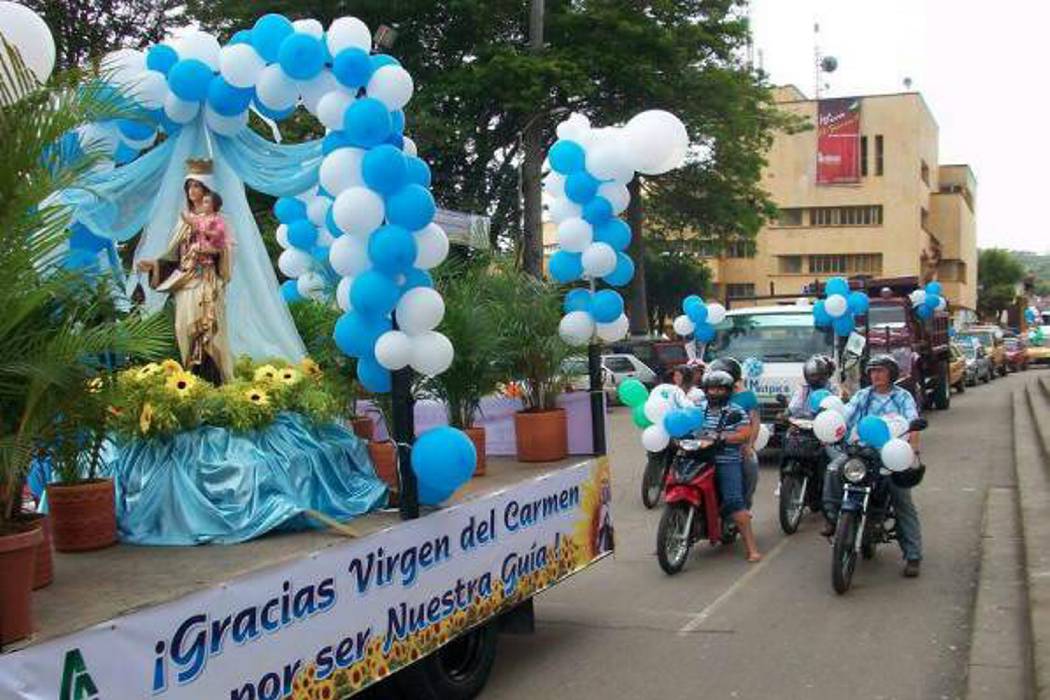 Celebración del Día de la Virgen del Carmen genera cierres temporales este jueves en Ibagué