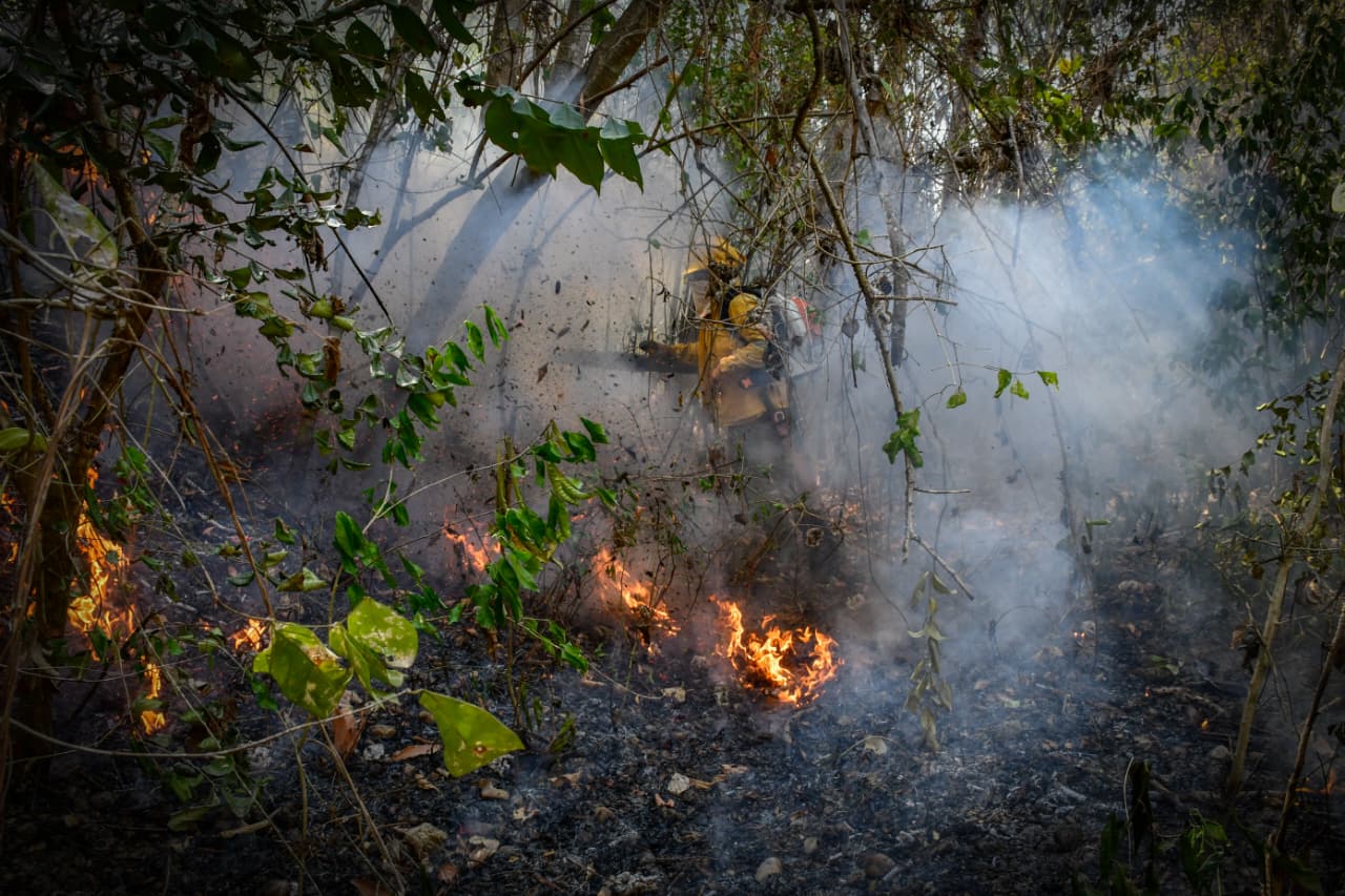 Subió a 16 el número de incendios activos en Tolima