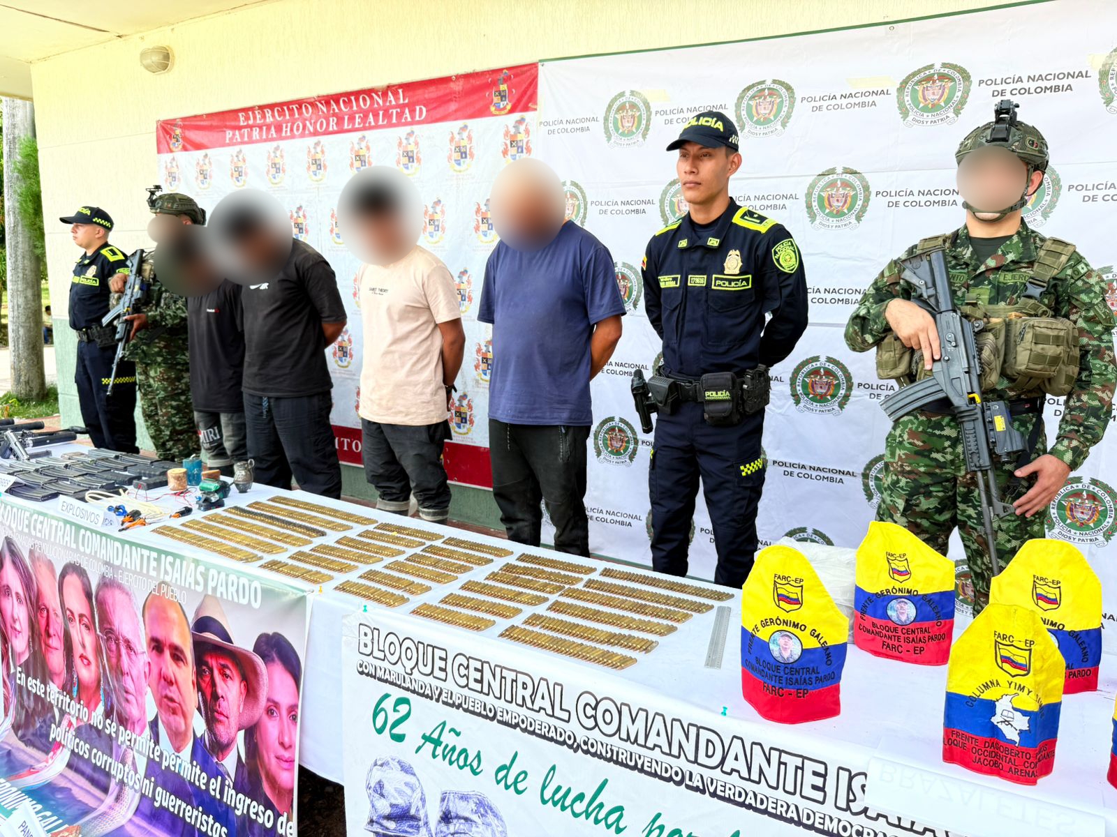 Condenados cuatro integrantes del Frente Gerónimo Galeano de las disidencias en el Tolima